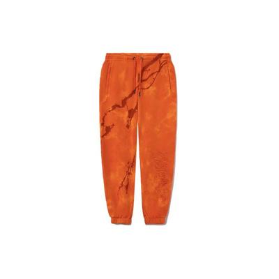Pantalones Deportivos Holgados Tie-Dye Li Ning Bad Five Chang An Youth para Hombre Naranja AKLRF29-3