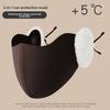 New With Earmuffs Warm Mask Breathable Dustproof Face Mask Washable Face Cover Autumn and Winter