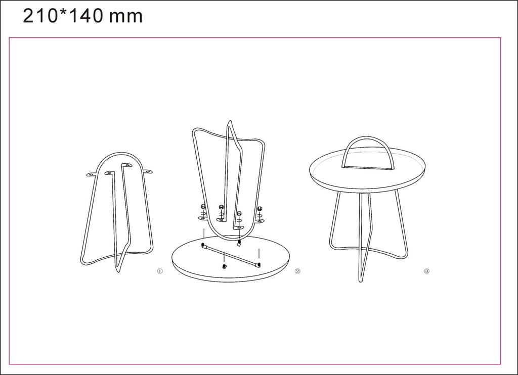 Table Grent Cm Ø 45X59