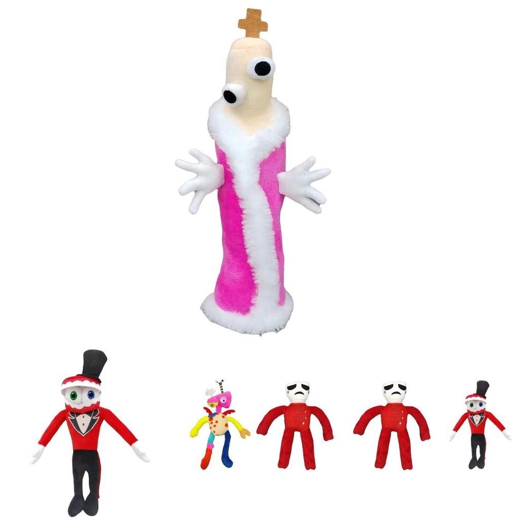 The Amazing Digital Circus Plush Toy Adorable Clown Doll Short Plush Fabric Pp Cotton Filling 23-30cm