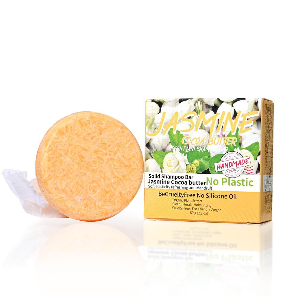 Lavender Essential Oil Shampoo Bar - Handmade, Oil-Control, Cleansing, Hair Decontamination Soap