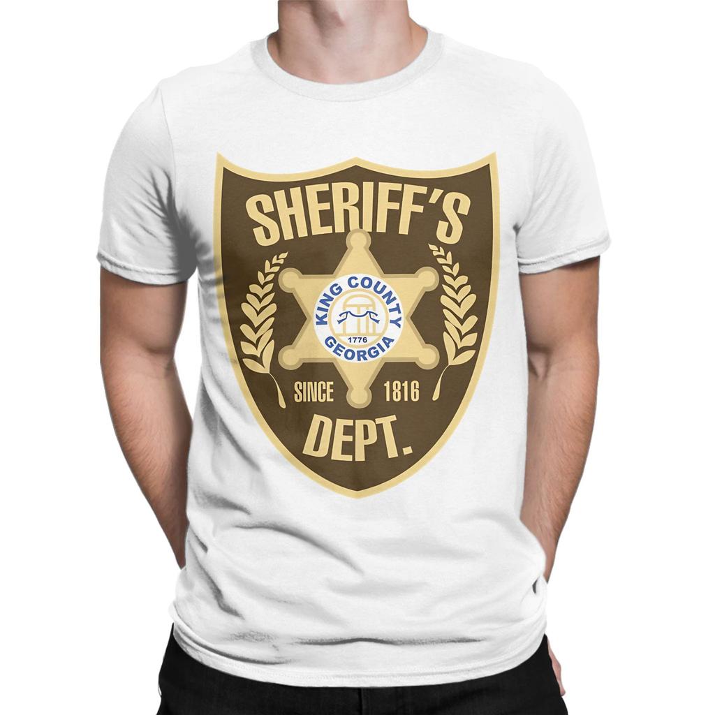 King County Sheriffs Departunisext Funny 100 Cotton Tshirt Deputy Sheriff Office Decor Tops Tees For Unisex