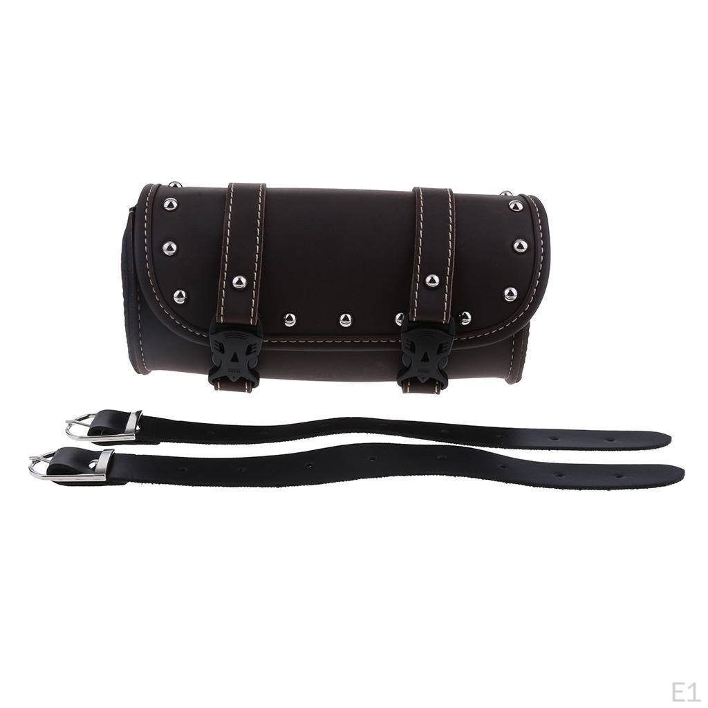 1 Piece Leather Motorbike Luggage Windshield Tool Kit Riding / Storage Bag