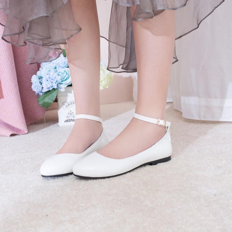 Foreign trade thick heel single shoes women's 2025 summer pointed high heel one-word buckle single shoes black interview work shoes large size