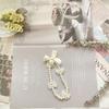 Rope Phone Chain Short Rope Pearl Bow Mobile Phone Straps Hand Strap Wrist Hand Lanyard Phone Charm