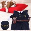 Cute Pet Halloween Clothes Cosplay Penalty Upright Costume Dress Up for Cats Dogs Funny Pets Puppy Christmas Outfit