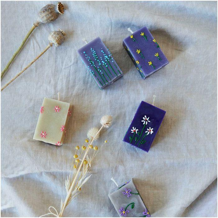 Peinture pour bougie - RICO DESIGN - Noir - 30 ml - Personnalisation DIY - Pour adultes et enfants