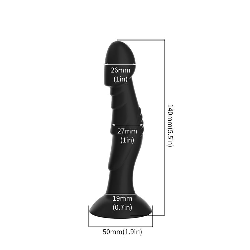 Dildo Dop Anal Dop pentru Fese cu Ventuză Puternică Produs Masaj Prostată Dilatare Anală Masturbare Jucării Sexuale pentru Adulți Femei Bărbați