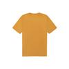 Vans Letter Logo Printed Short Sleeve T-Shirt Unisex Tops Yellow VN0A4MM350X