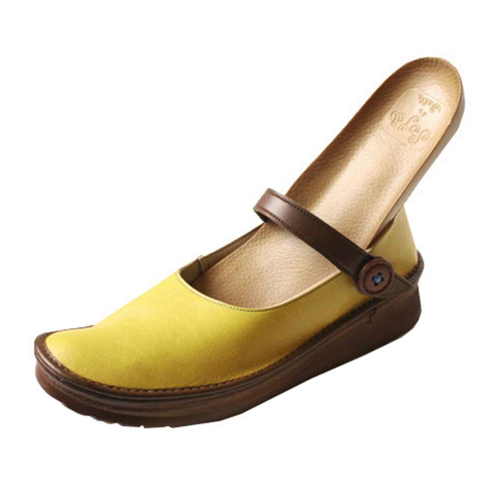Sofa Sanfte Schuhe Komfortschuhe für Breite Flache Hergestellt in Schwarz [Belle & - Werkstatt] Damen, Passform, Hands-Free Schuhe, Japan, KAYAK, 23,5 cm, 3E,
