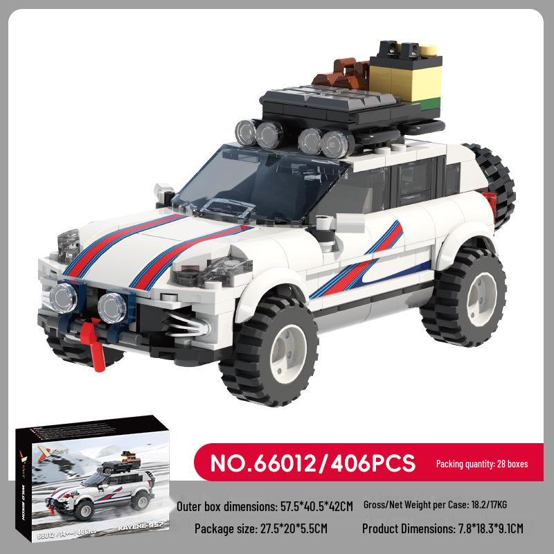 Brick Joy Educational SUV Building Blocks Car Toy - Racing Model