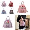 Kids Cartoon Hello Kitty Pattern Nylon Mini Backpack With Breathable Design For Kindergarten Children