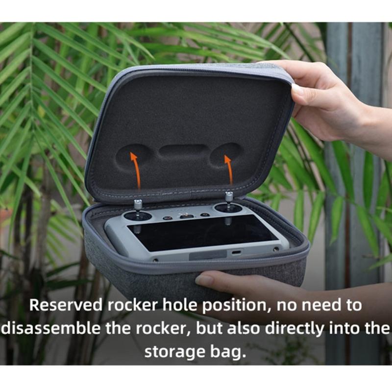 Traveling Box Bag for Mavic 3Pro Drone /RC/RC-N1/RC Pro Remote Box Zipper Organizers Easy To Open Close Carrying Holder