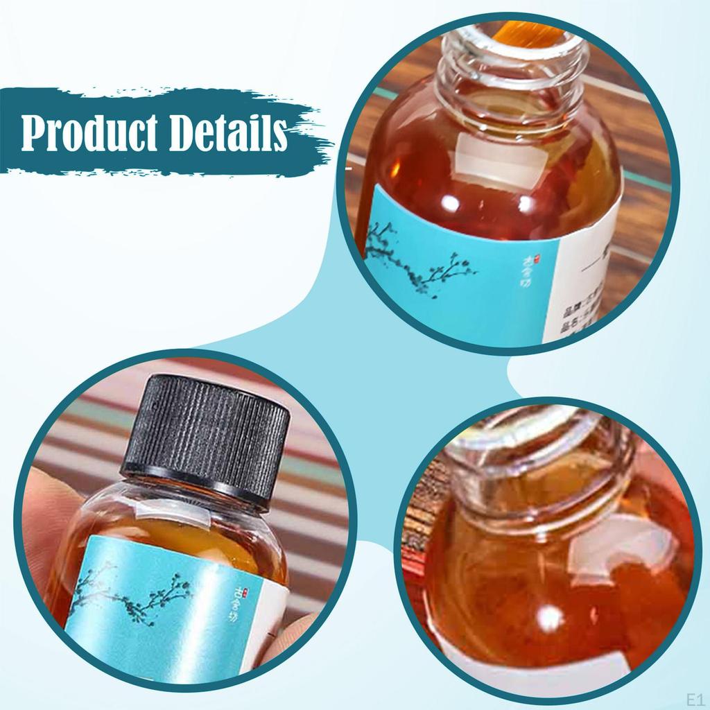 Guzheng Pipa Repair Liquid Paint Surface Care with Accessories Scratches for Home Shop