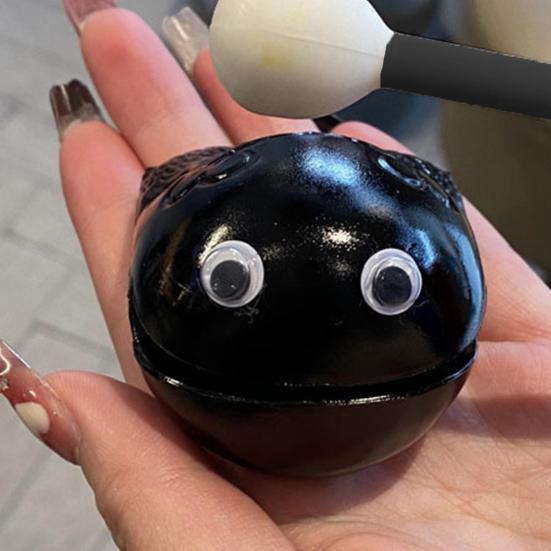 Fisch Holz Trommel mit Augenaufklebern Lieblicher Trommelstock Traditionelles Kunstprodukt Stressabbau Ruhe Perkussionsinstrument Holz Klopfspielzeug