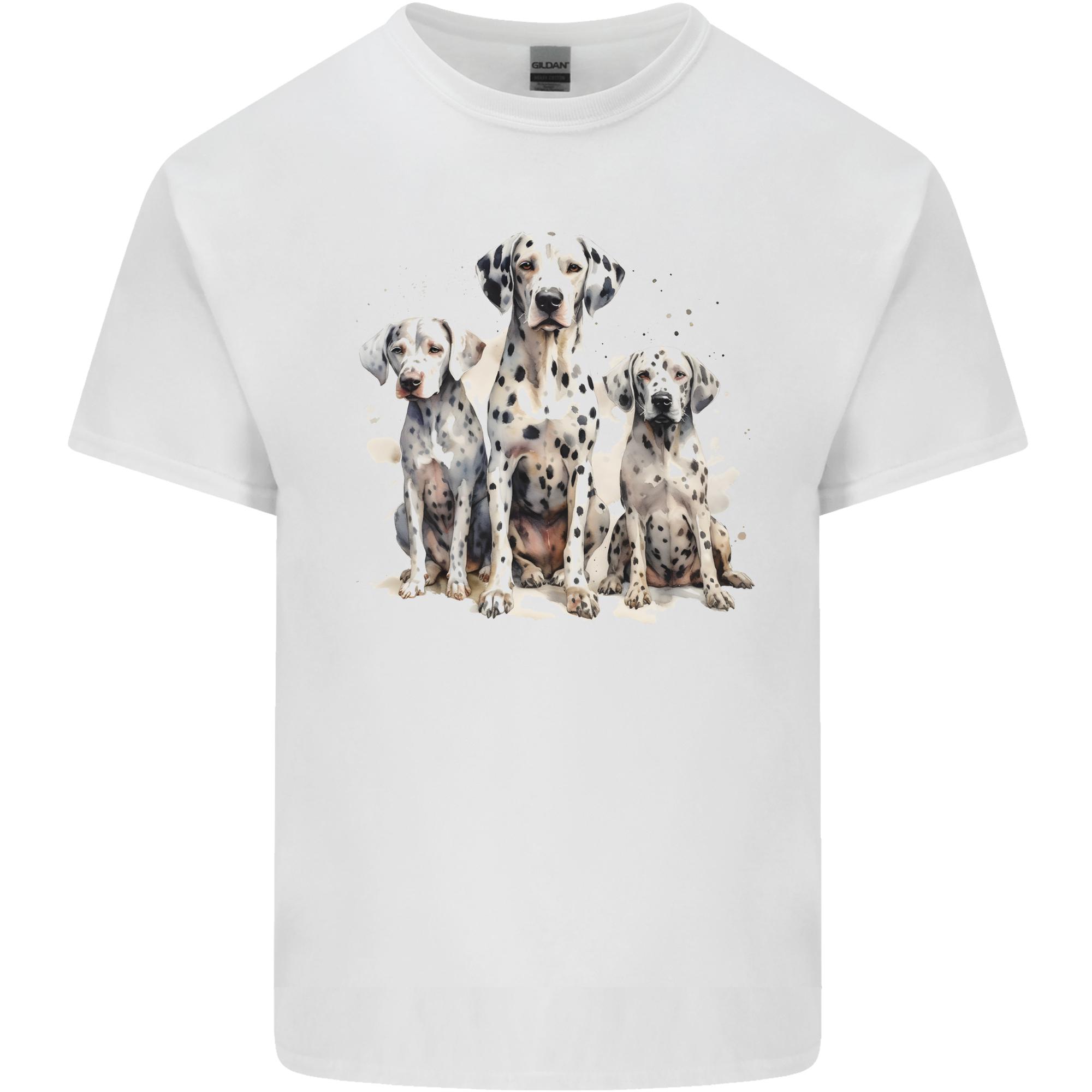 Dalmatian Family Dog Unisexs Light Cotton TShirt S