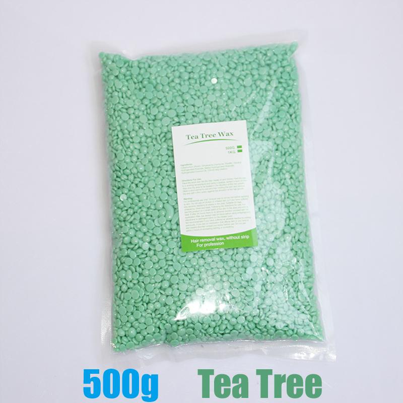 500g Nose Depilatory Wax Bean Hard Wax Pellet Hot Film Painless Fast Body Hair Remove Bikini Leg Arm Solid Hair Removal Painless
