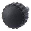 8Pcs Hand bolts Male Knurled Thumb Screws Black Plastic Clamping Knobs M5 Thread Length Screw Furniture