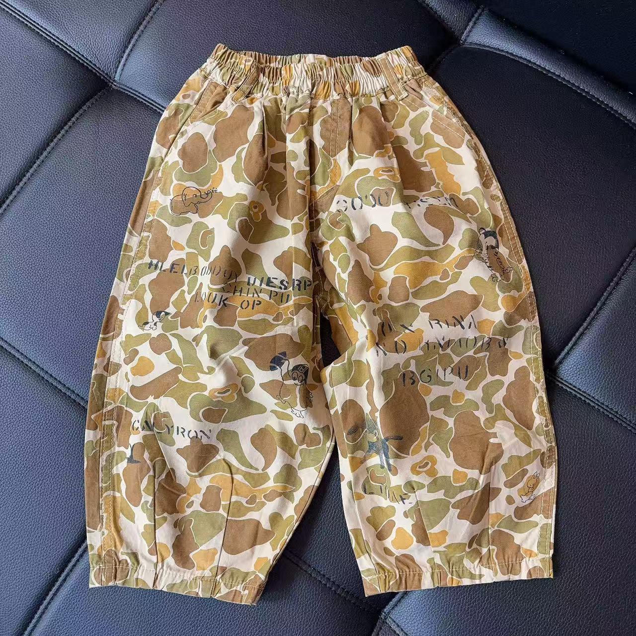 

2081 High Street Woven Autumn Children s Casual Fashion Pants 130 камуфляжный