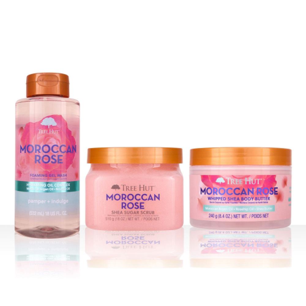 

Tree Hut Body Scrub + Foaming Gel Wash + Whip Body Butter 3 Set Choose 1 Coco Colada 3-piece set