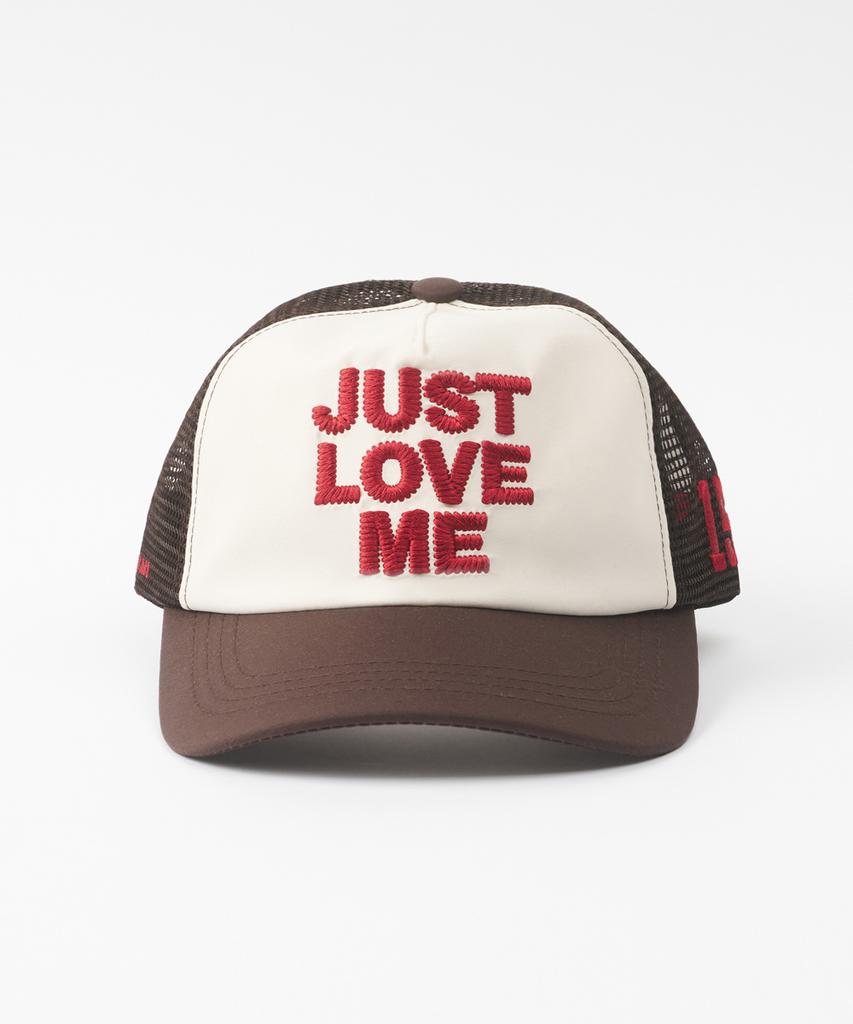 Kimimi Just Love Me Mesh Ball Cap Brown Combination