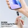 Toocki LED Light USB C to Type C Cable for iPhone 15 Pro Samsung 1/2/3/5Pack TPE 100W Fast Charging USB C Data Cord for Oneplus