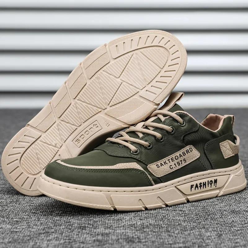 Summer New Breathable 2024 Men Sneakers Version of Men's Low-top Sneakers Canvas Shoes All-match Sports Casual Shoes Men Shoes