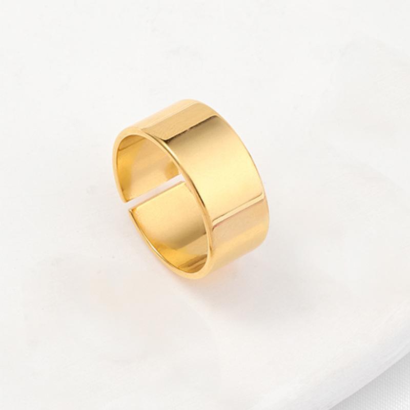 3er-Set einfache, verstellbare Öffnungsringe für Damen und Herren, Schmuckzubehör