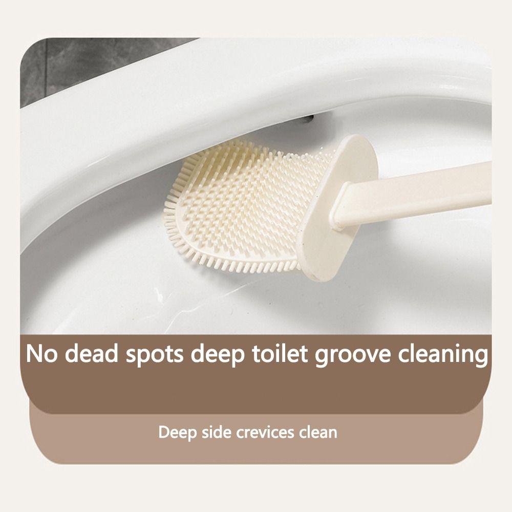 Modern Bathroom Toilet Brush Holder Wall Mounted Toilet Brush Holder Rack  Household
