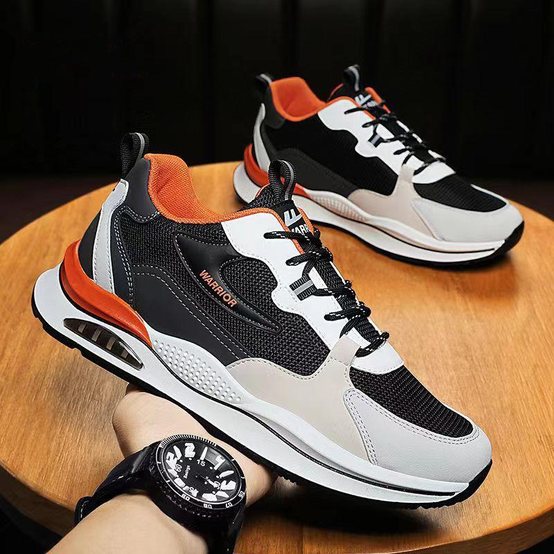 

Новые осенние универсальные мужские туфли Модные нескользящие спортивные туфли Повседневные дышащие мужские кроссовки Удобные легкие плоские туфли Zapatos 44