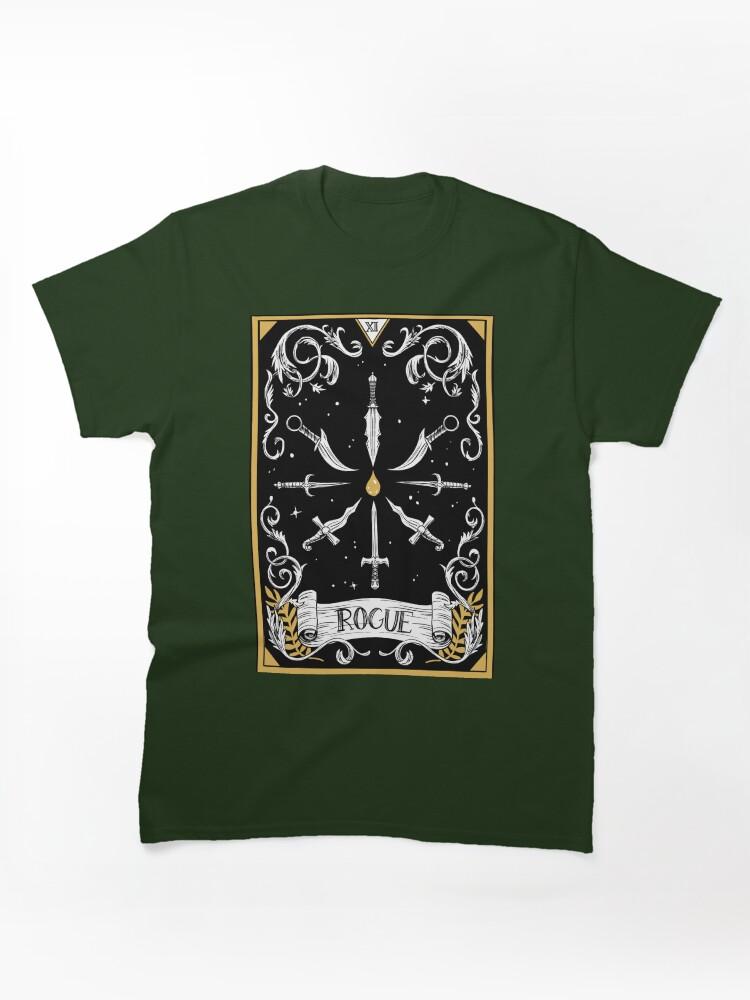 D&D Rogue Tarot Classic Unisex T-Shirt