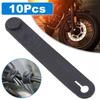 10pcs Motorcycle Rubber Cable Ties Electric Vehicle Binding Handle Fixed Direction Wiring Tape Line Harness Arrangement Hub M7a2