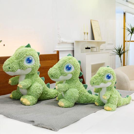 Niedliche Dinosaurier Plüschpuppe Weiches Stofftier Kissen für Jungen Kinder Umarmbares Dino Spielzeug für Schlafzimmerdeko Und Geburtstagsgeschenk