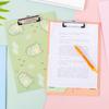 Pad Student Stationery Office Supplies File Folder Document Board Clip Clipboard A4 Paperboard