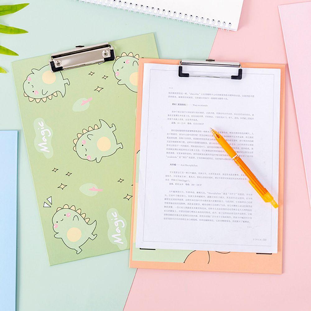 Pad Student Stationery Office Supplies File Folder Document Board Clip Clipboard A4 Paperboard
