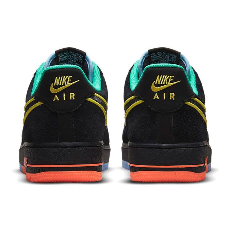 Nike Air Force 1 07 LV8 Peace and Unity Men Sneakers Black Aluminum Hyper-Crimson DM9051-001