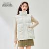 Women's Stand Collar Short Duck Down Vest