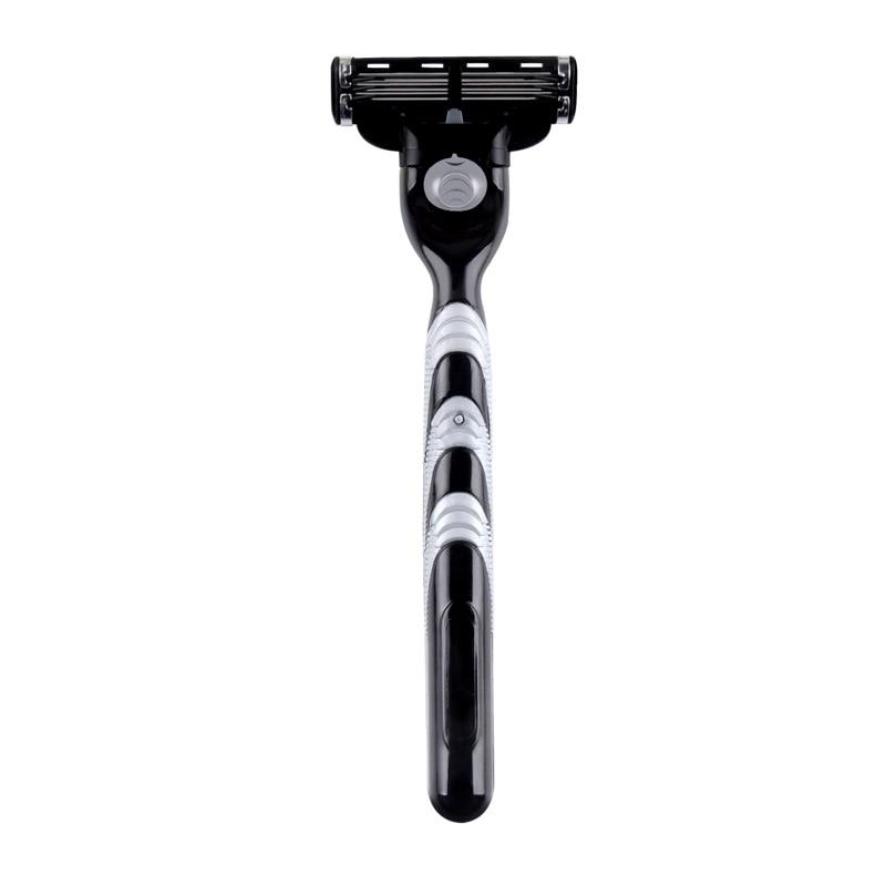 1Pc Shaver Holder 4Pcs Blades Men's Razor Blades Hair Removal Shaving Razors