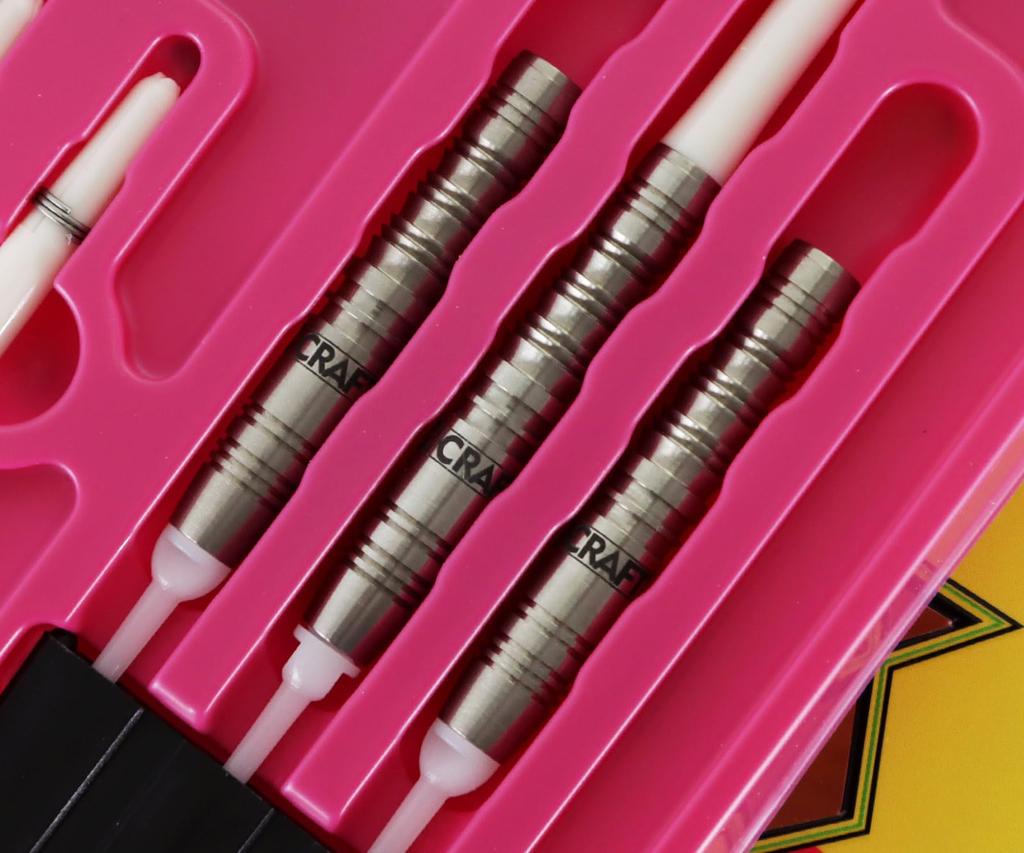 ZONE80 Tungsten Darts for Beginners and Intermediate D-CRAFT Players.
