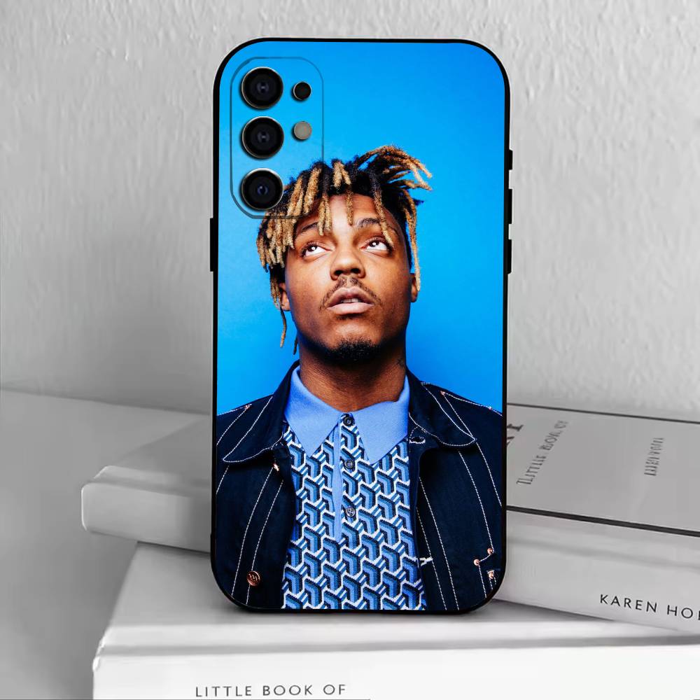 999-Juice WRLD-JW Phone Case Black Silicone Soft For Samsung S25,S24,S21,S22,S23,S30,Ultra,S20,Plus,Fe,Lite