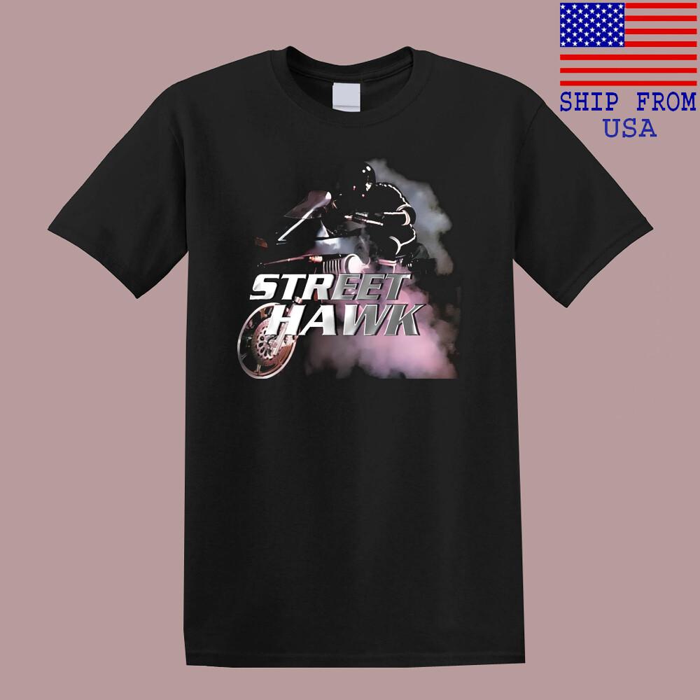 

Street Hawk Movie TV Show Men#039;s Black Size S5XL Unisex T-Shirt XXXXL