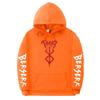 Mens Hooded Fleece Sweatshirt Inspired By Berserk Anime Streetwear Casual Oversized Pullover