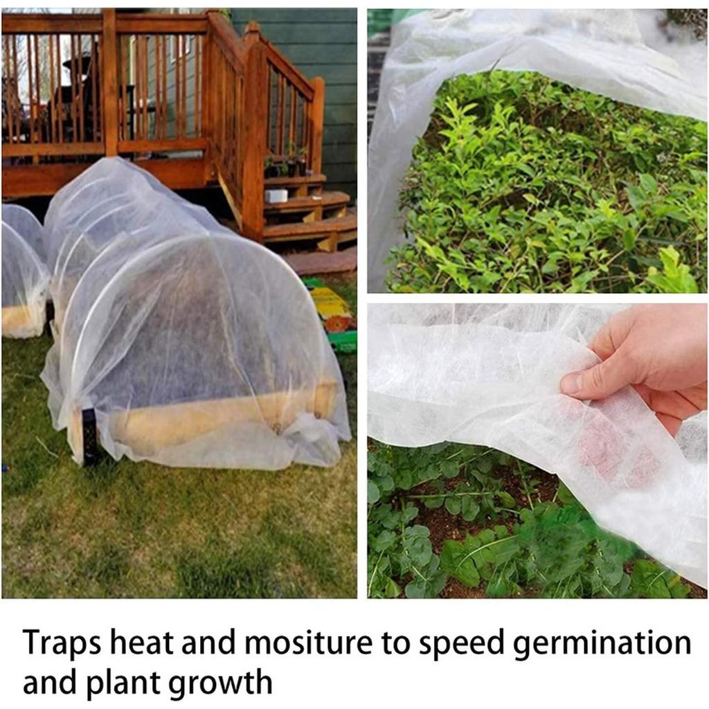 Plant Covering Antifreeze Kit Ultra Fine Garden Netting Kit With Hoops  Your Plants From  Antifreeze Kit