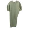 CLANE Short Sleeve Slant Cut Thermal Cut 1 Olive Tops Women Used