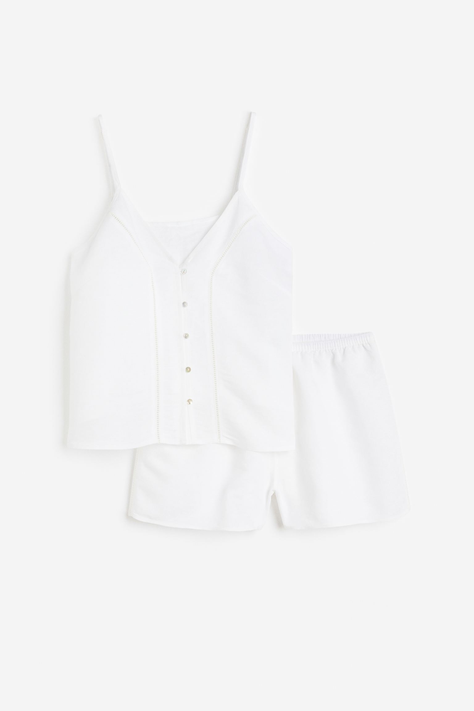 

Linen-blend pyjamas