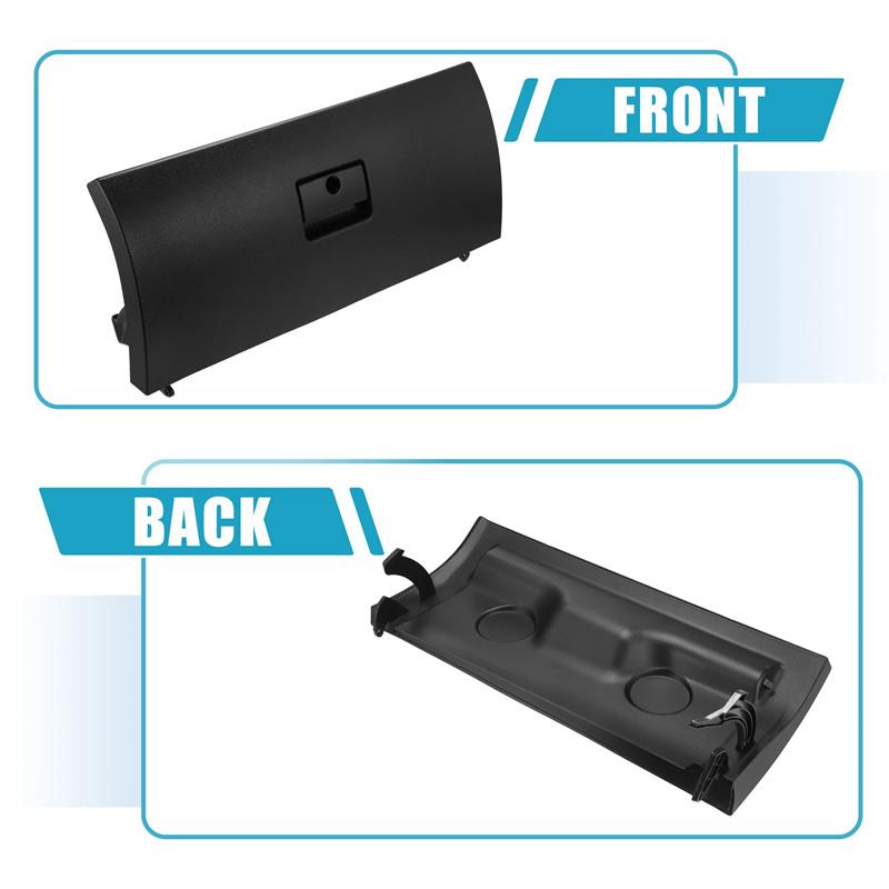 Car Console Glove Box Door Cover Plastic Glove Garbage Box Lid For Jetta A4 Mk4 Bora Wagon 1J1857121A Black Automobile Console