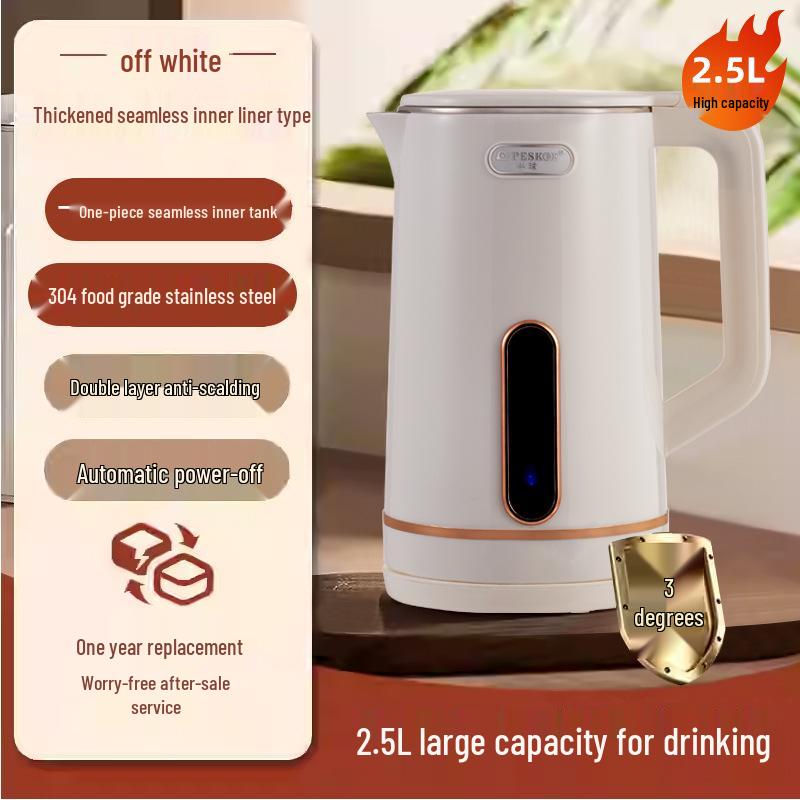 Smart Wanlida Electric Kettle: Large Capacity, Constant Temperature, Household Insulation
