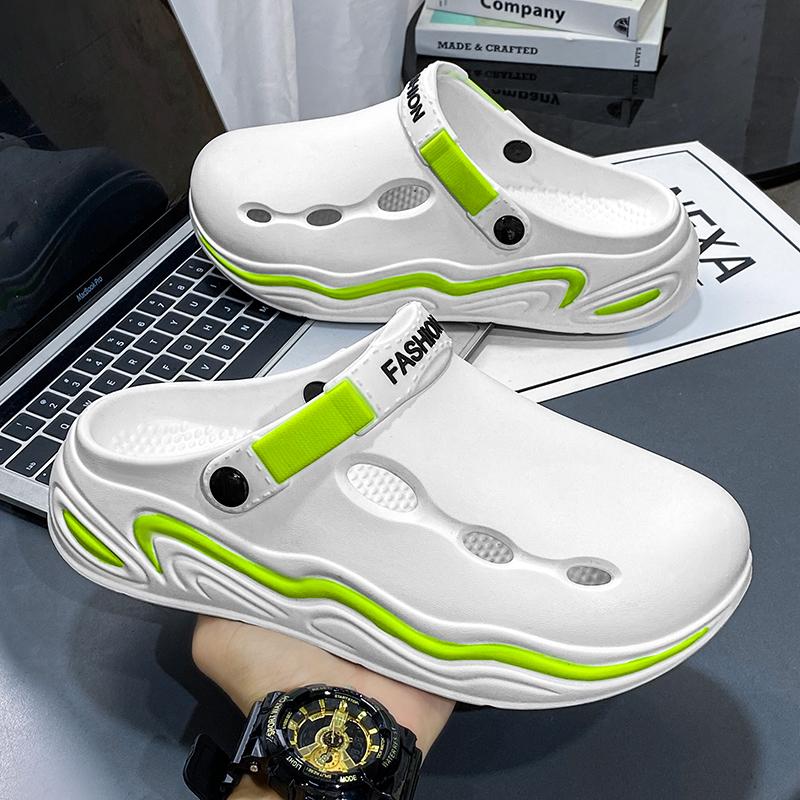 Men's Sandals Slippers for Men Flat Sandals Shoes for Men Thick Bottom Wear-resistant Soft and Comfortable Non-Slip Unisex New
