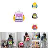 Modern Trendy Dual Color Letter Backpack For School Lightweight And Breathable Design
