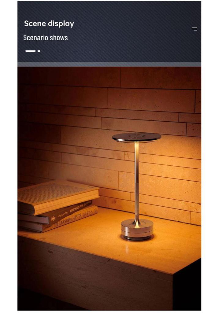 *LED Touch Desk Lamp with USB Charging - High-End Table & Bedside Night Light*